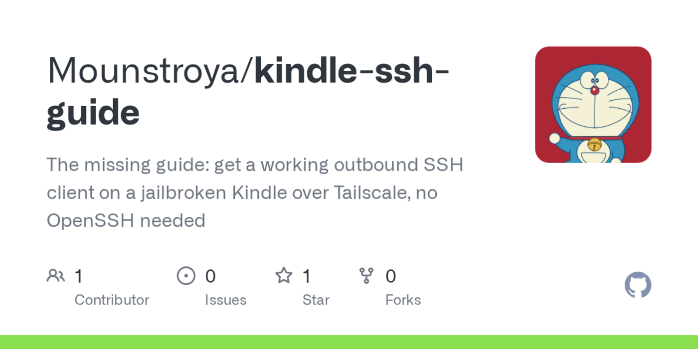 running claude code on a jailbroken kindle over ssh via tailscale