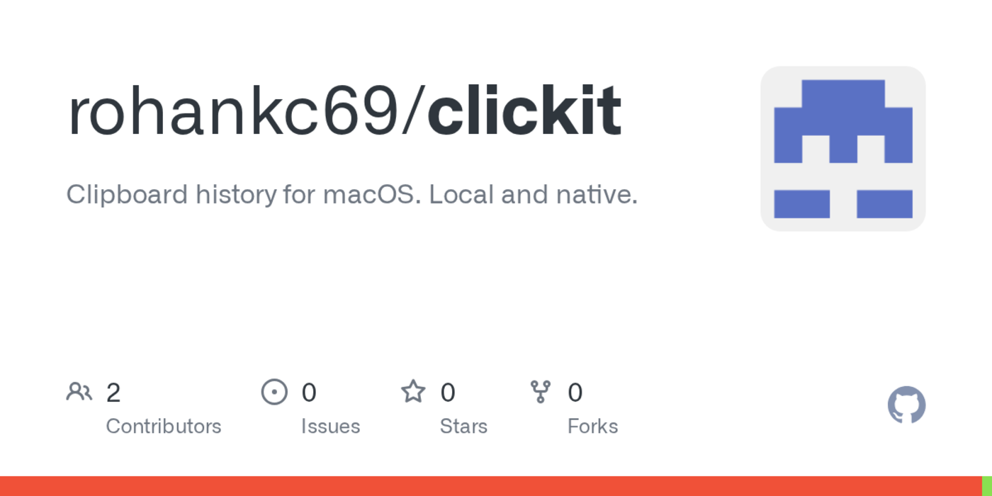 i built clickit a local clipboard manager for macos