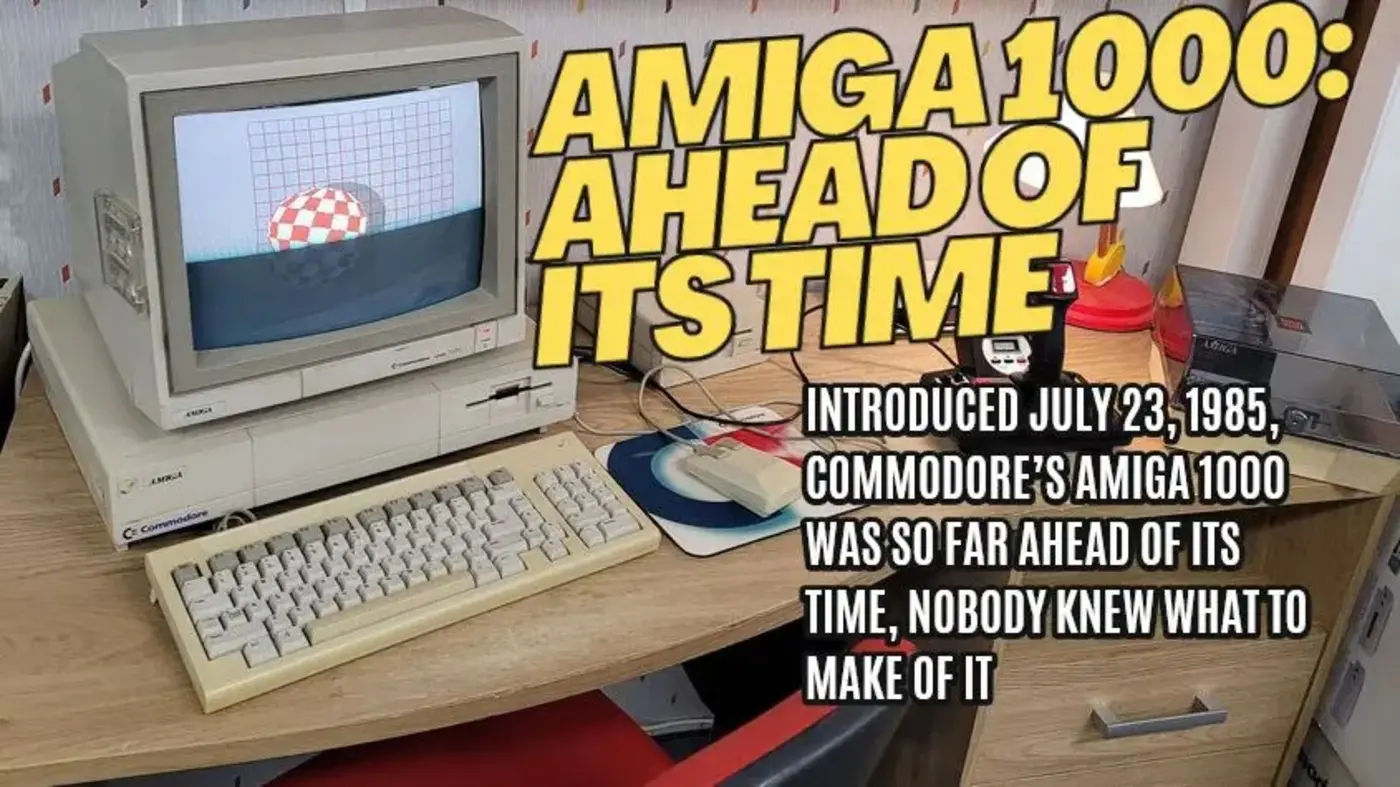 amiga 1000 ten years ahead of its time