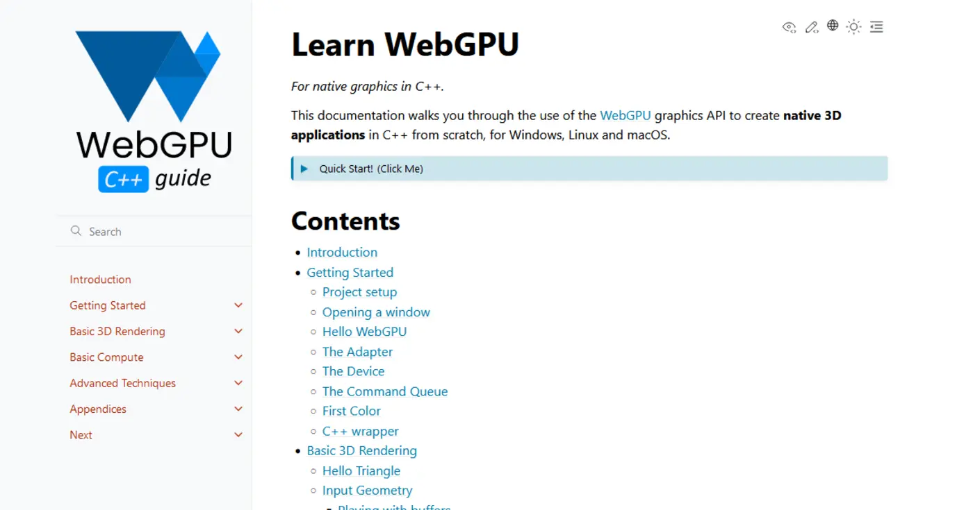 learn webgpu for c