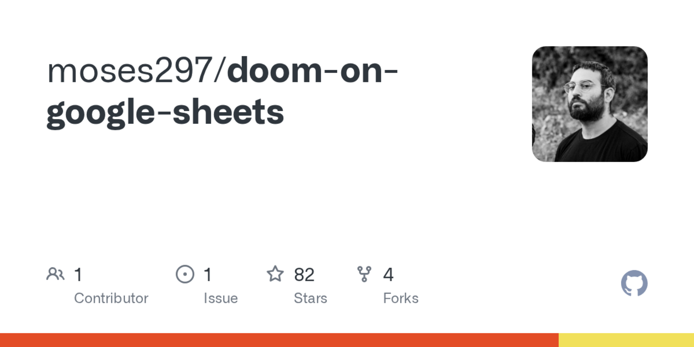 doom on google sheets