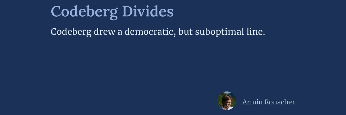 codeberg divides