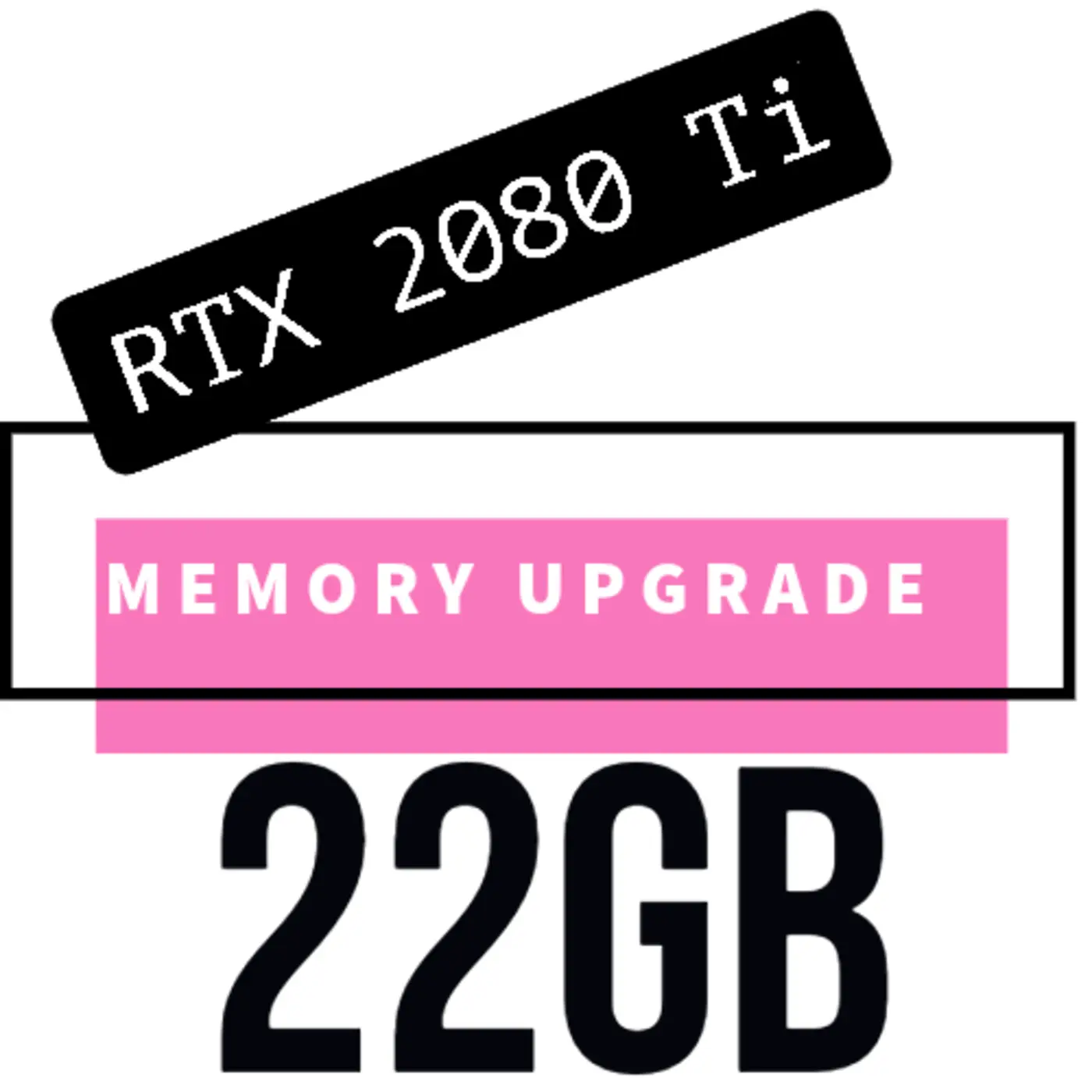 rtx 2080 ti memory upgrade to 22 gb