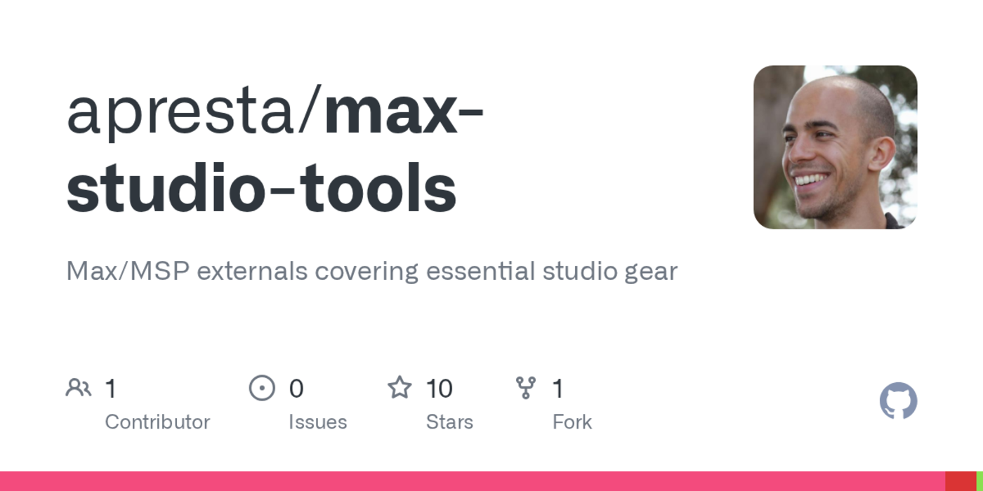 show hn max studio tools c dsp modules for max and ableton live