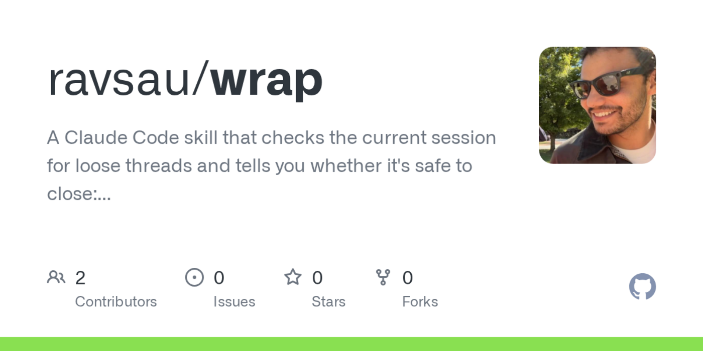 wrap a claude code skill that tells you if a session is safe to close