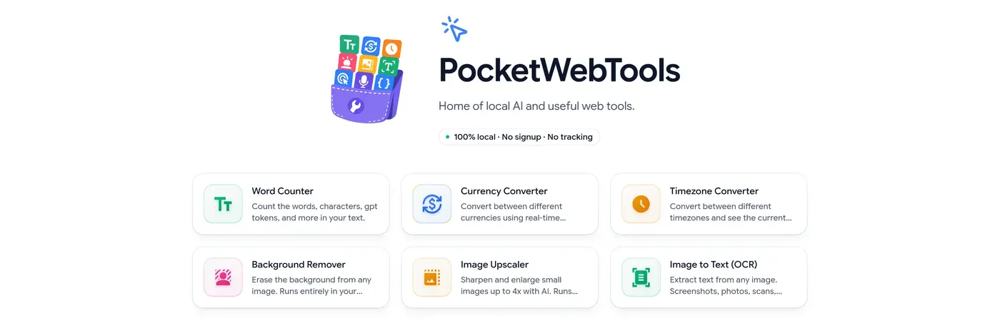 home of local ai and useful web tools