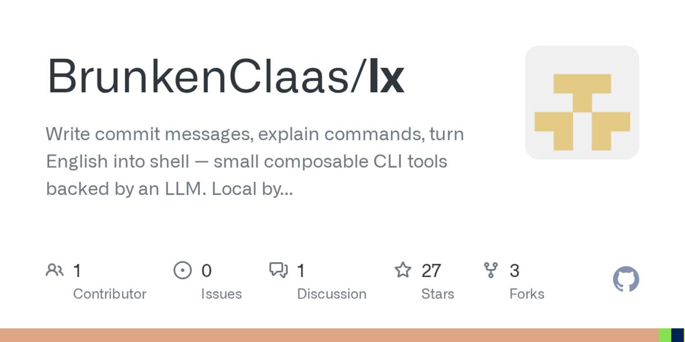 show hn lx coreutils pipeable tools enhanced by small local cheap llm calls