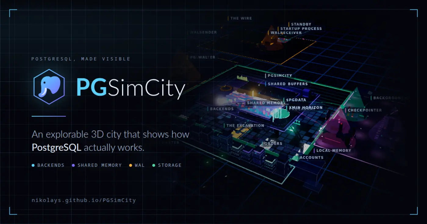 pgsimcity how postgresql works