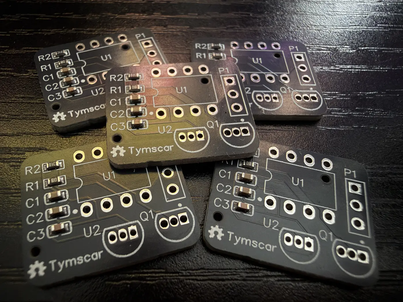 i designed a custom pcb to avoid pressing a button three times