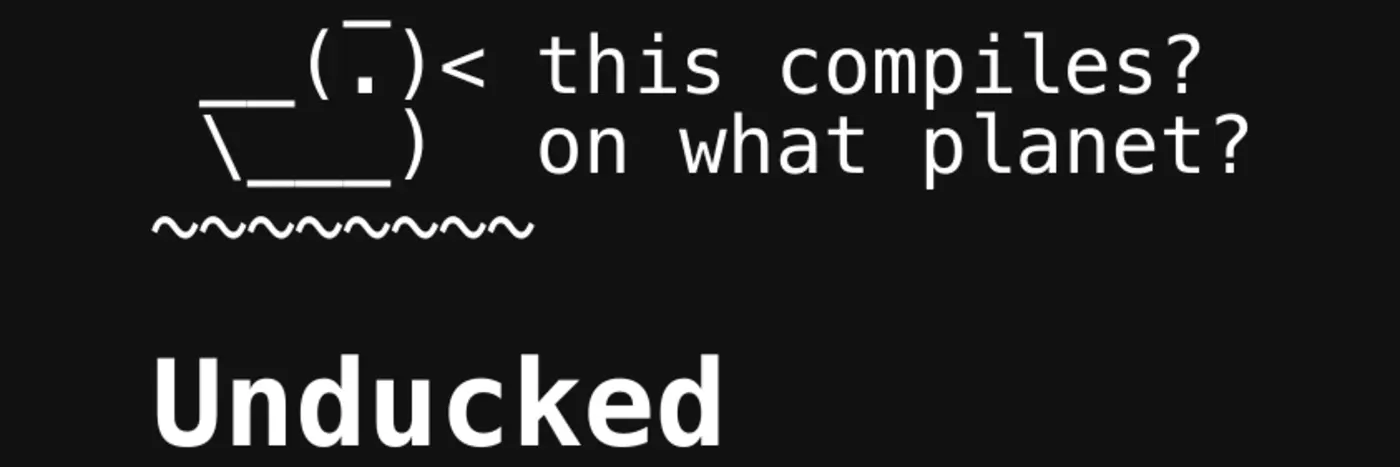 show hn unducked a rubber duck that roasts your code