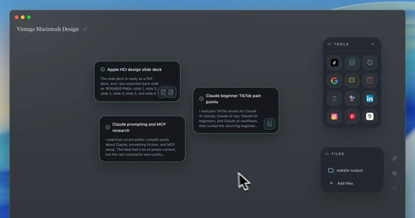 show hn what should the gui for ai agents look like