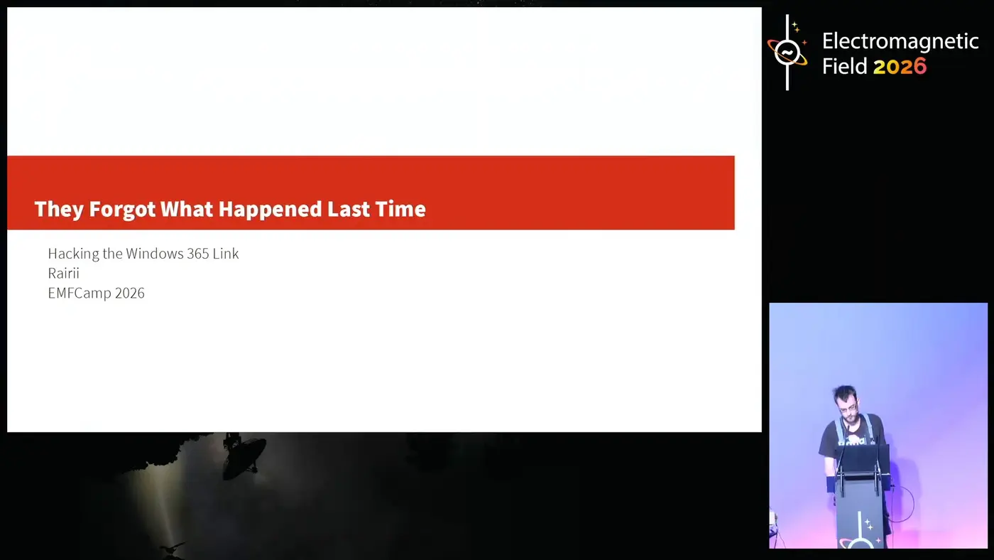they forgot what happened last time hacking the windows 365 link video