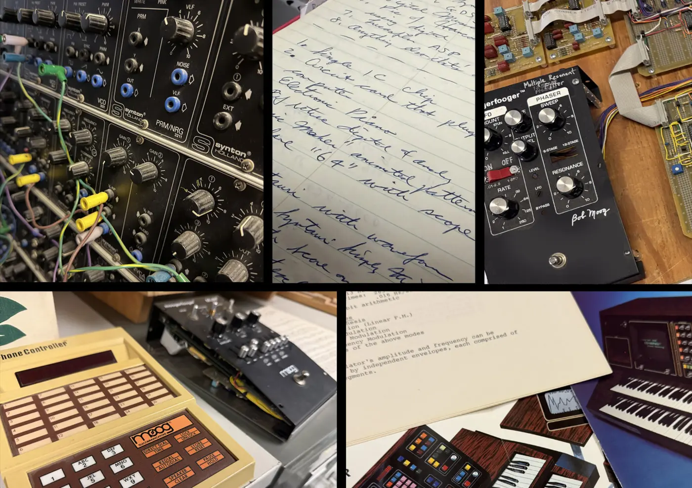extensive collection of prototypes publications schematics donated to archives