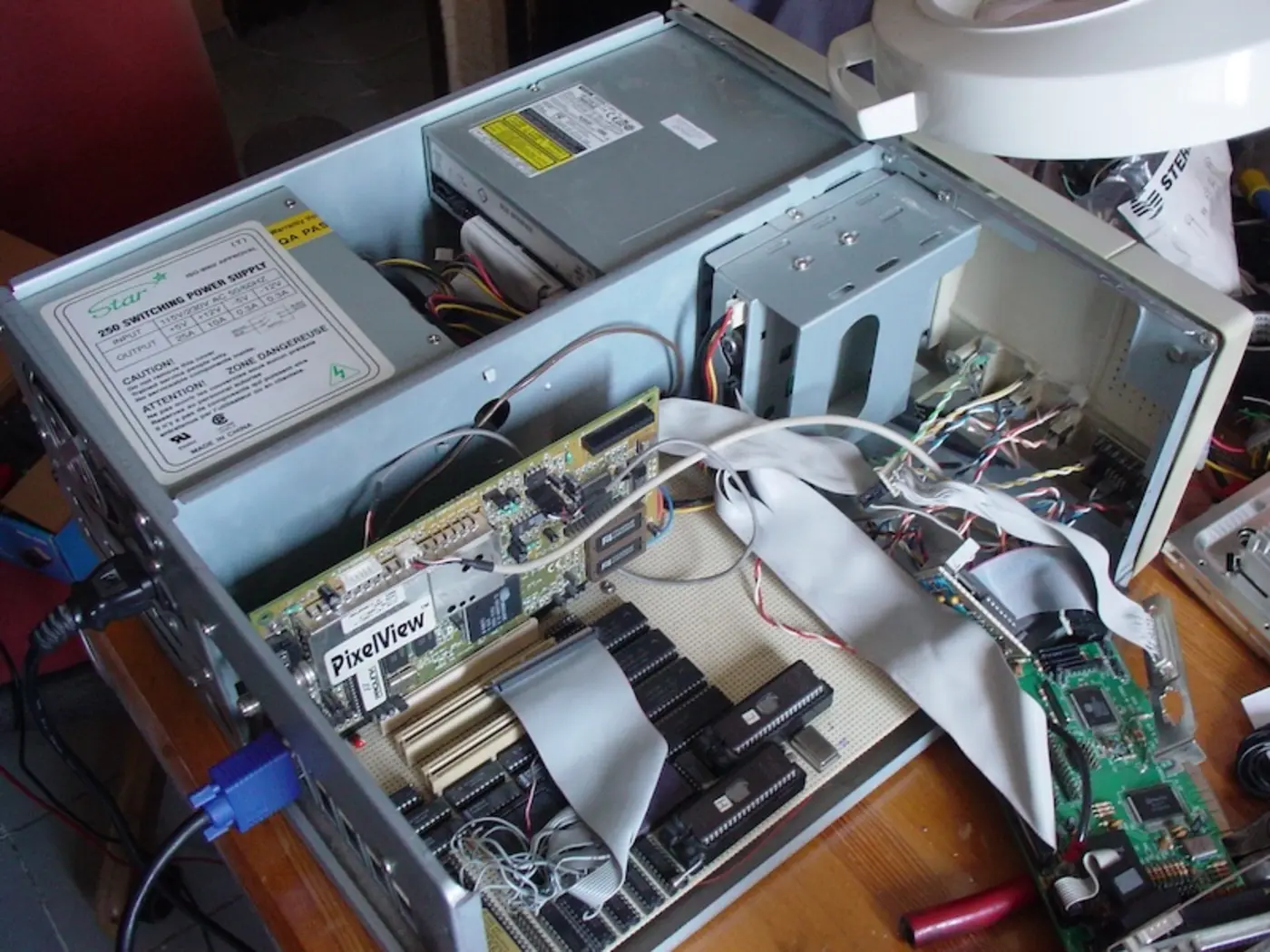 unearthing my 1996 windowed os in machine code for am29000 homebrew computer
