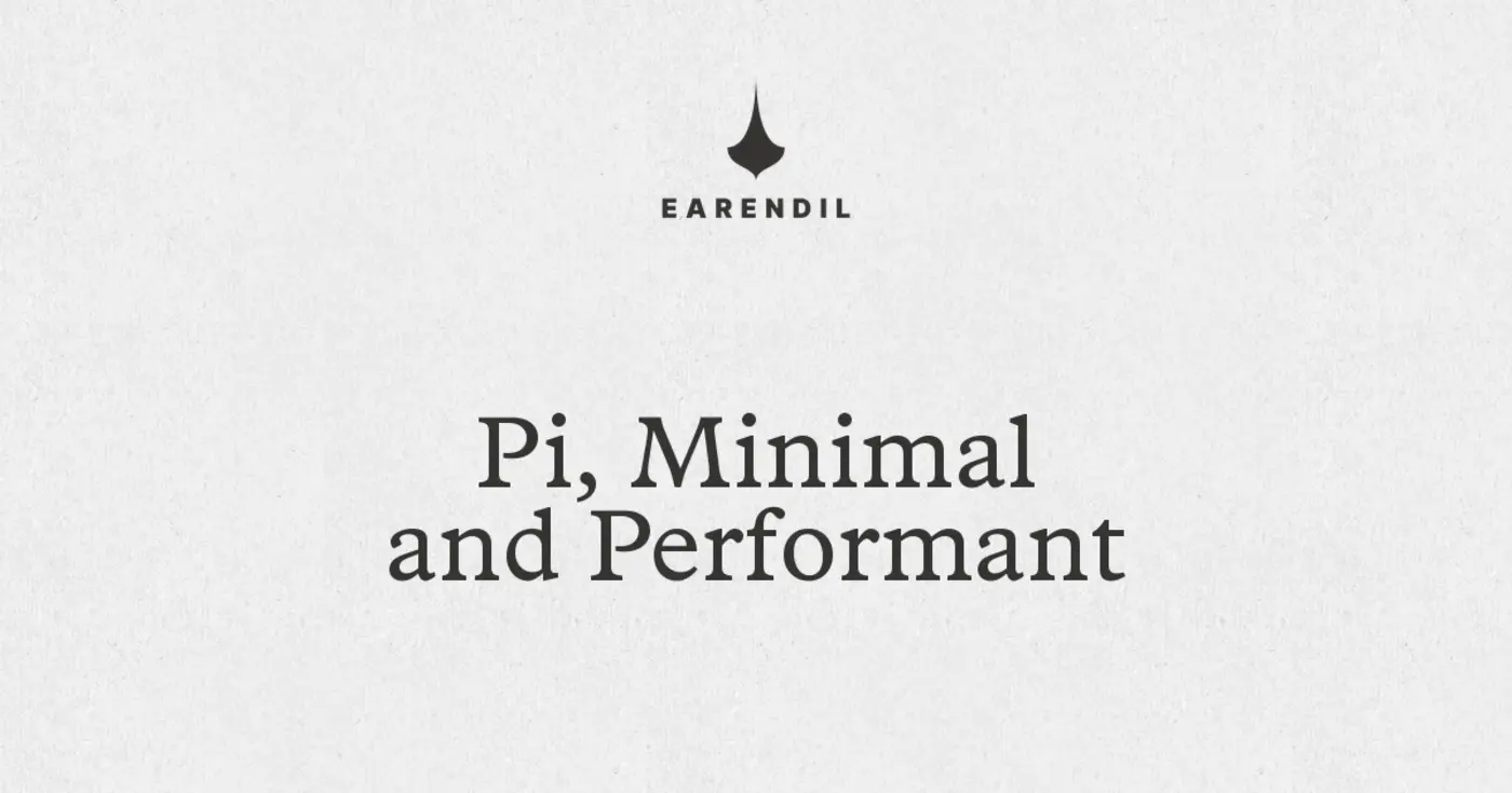 pi minimal and performant
