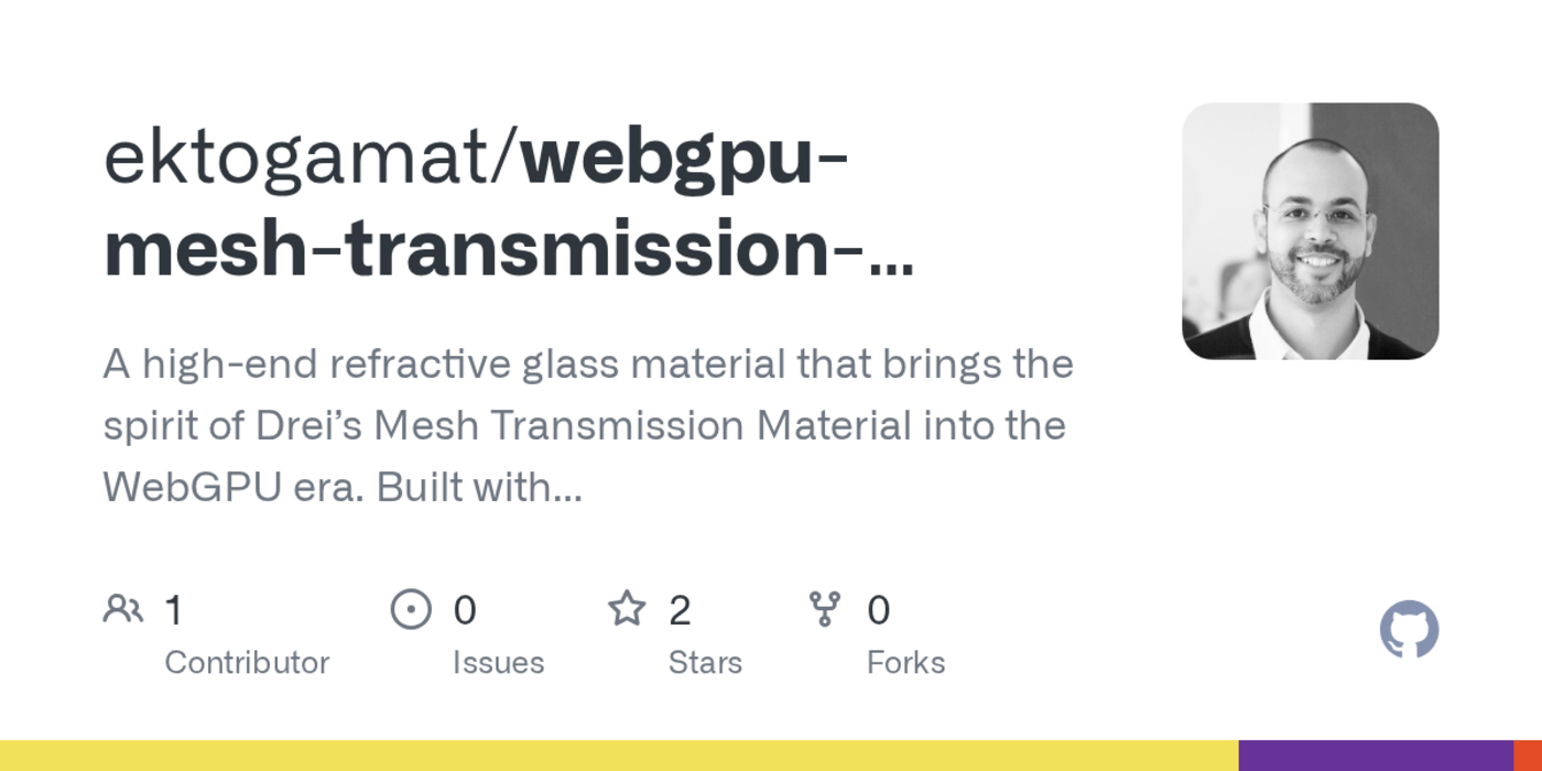 webgpu glass material