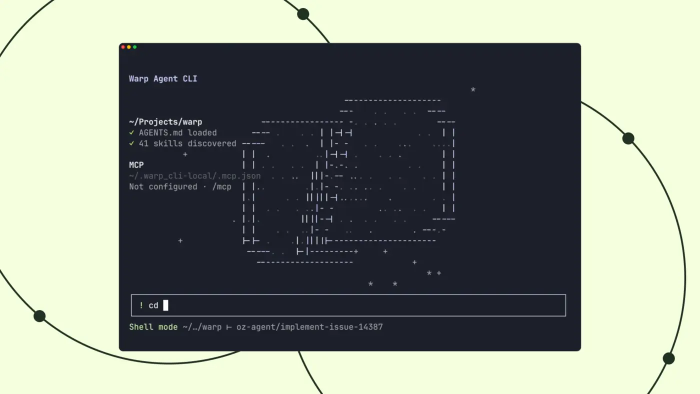the warp agent cli