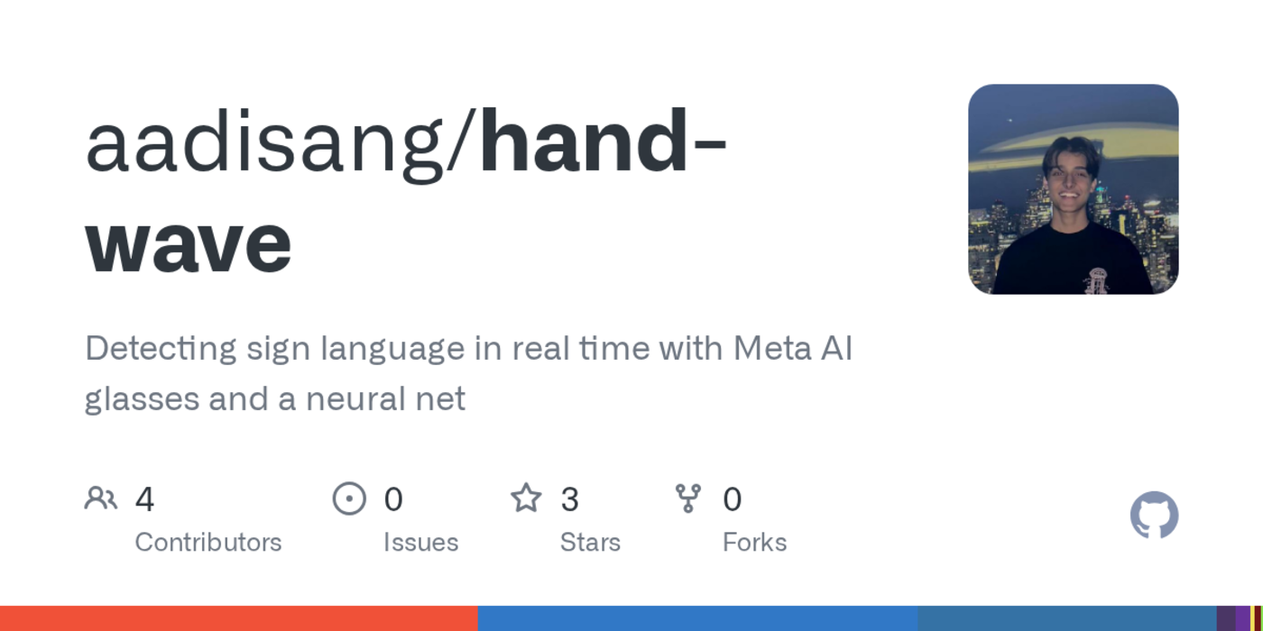 show hn sign language translation with smart glasses