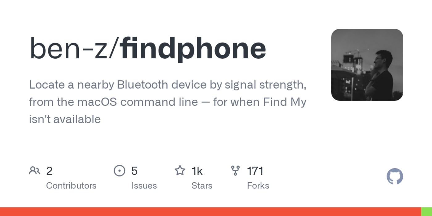 findphone locate a nearby bluetooth device by signal strength