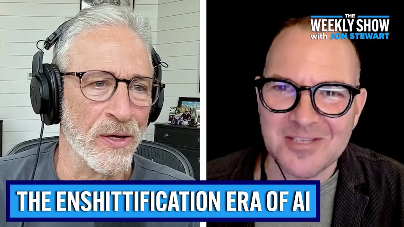 ai and the enshittification era with cory doctorow video