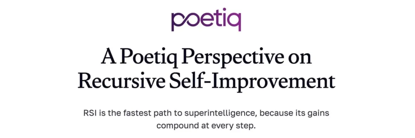 landscape and perspective on recursive selfimprovement from a neolab