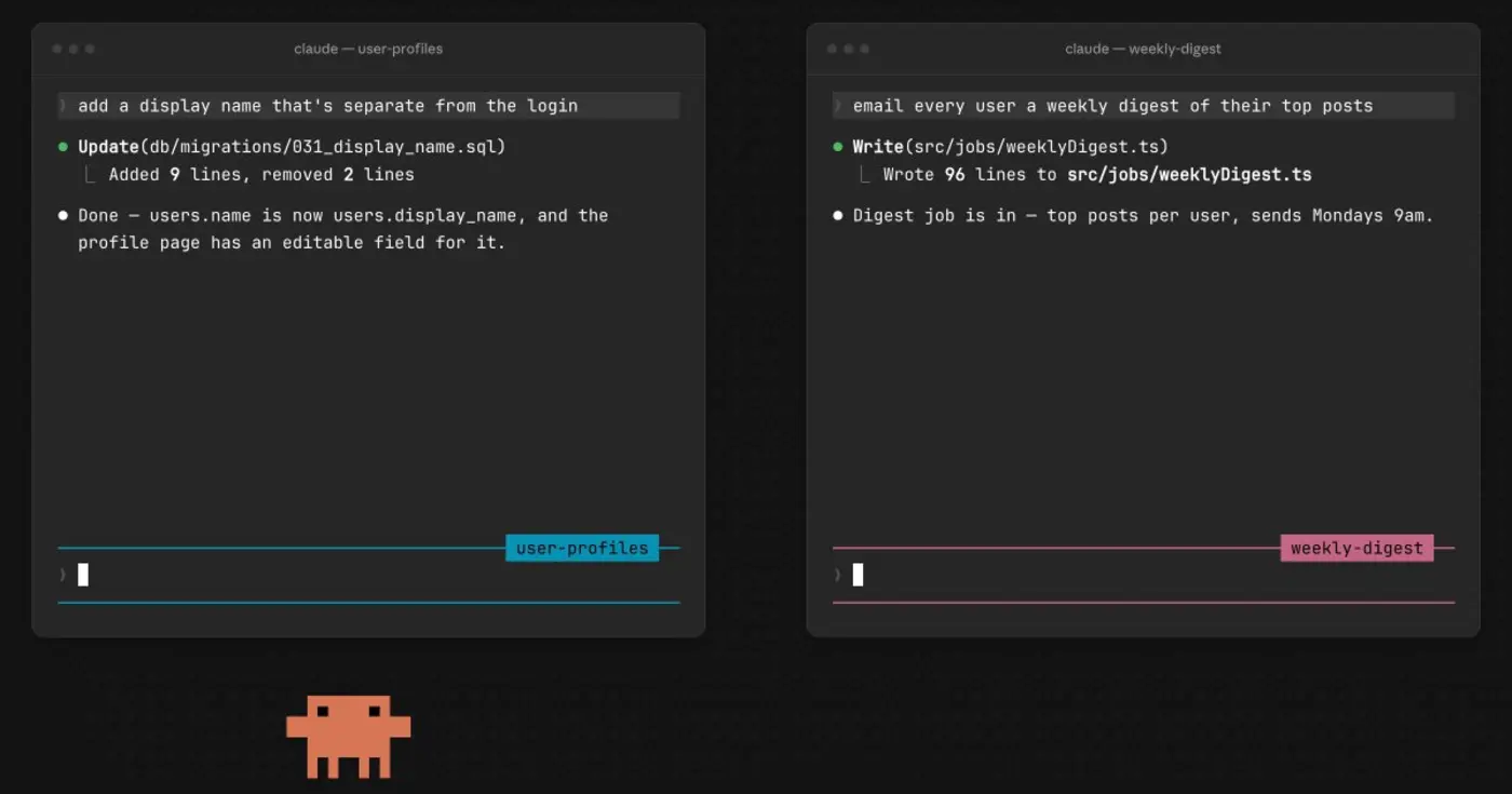 claude code sessions can now message each other
