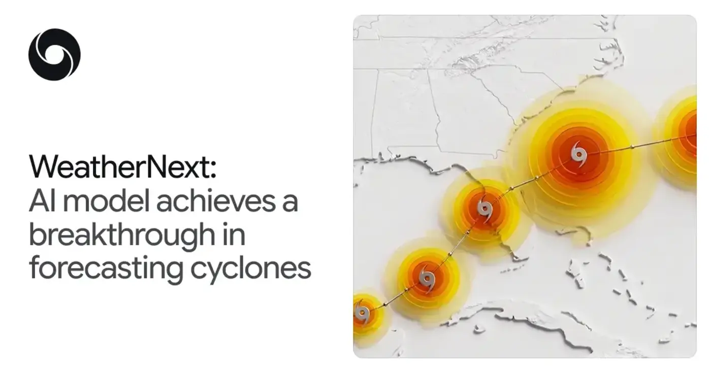 deepmindx27s weathernext model achieves breakthrough forecasting cyclones