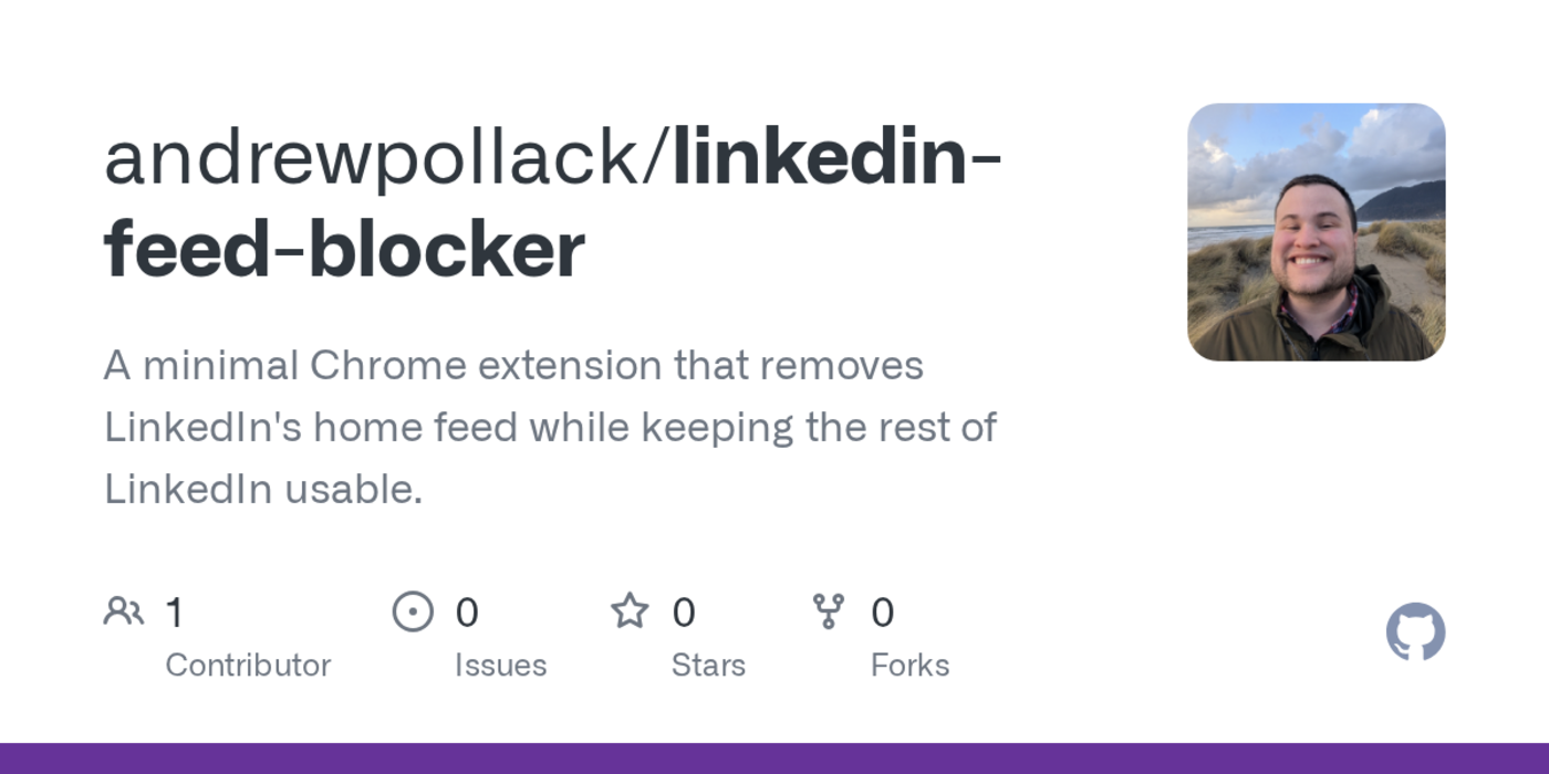 linkedin feed blocker