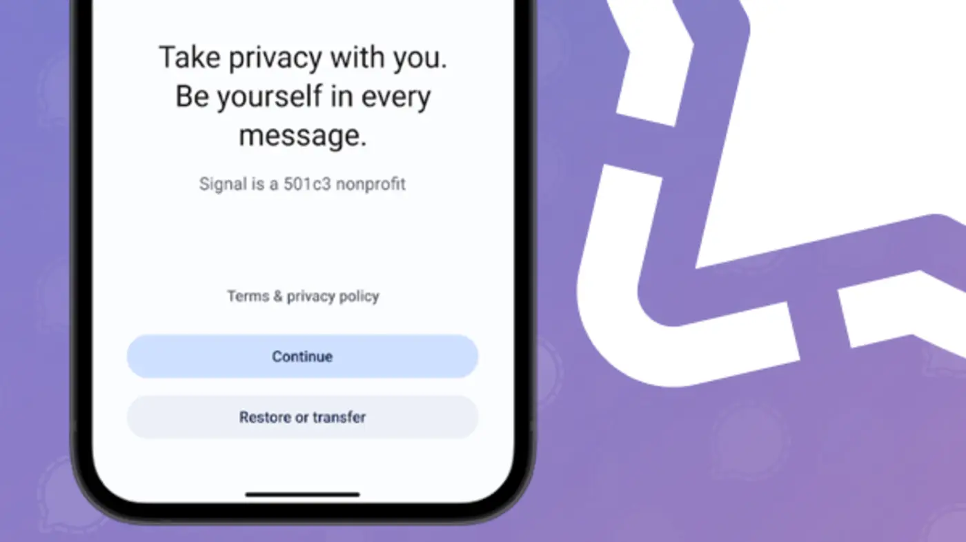 signal is working on a paid option to create an account without a phone number