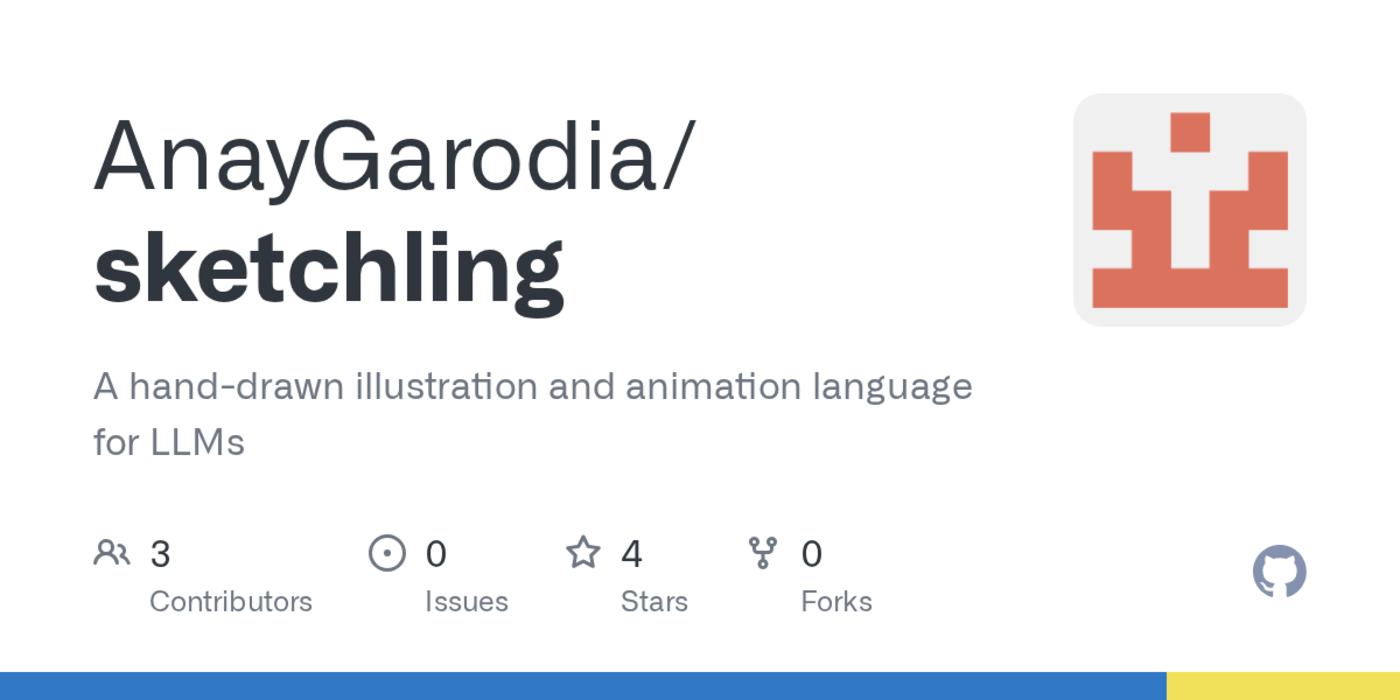 show hn sketchling a handdrawn animation language for coding agents