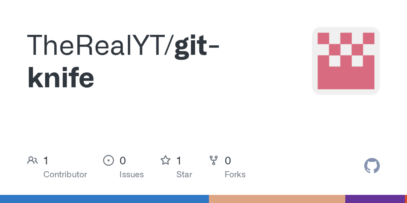 show hn gitknife edit commit messages authors and dates like a spreadsheet
