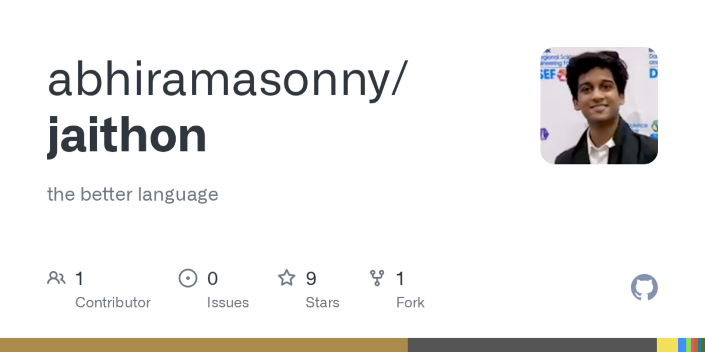 jaithon 3 a fast programming language with the perfect syntax
