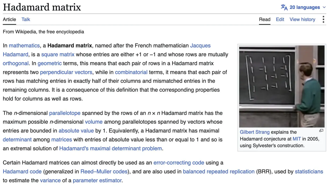 a hadamard matrix of order 668 has been found