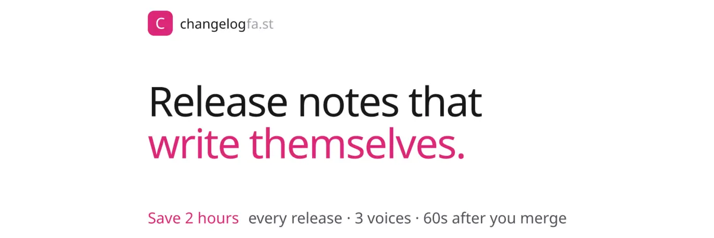 show hn my pm kept asking quotis this shipped yetquot so i automated release notes