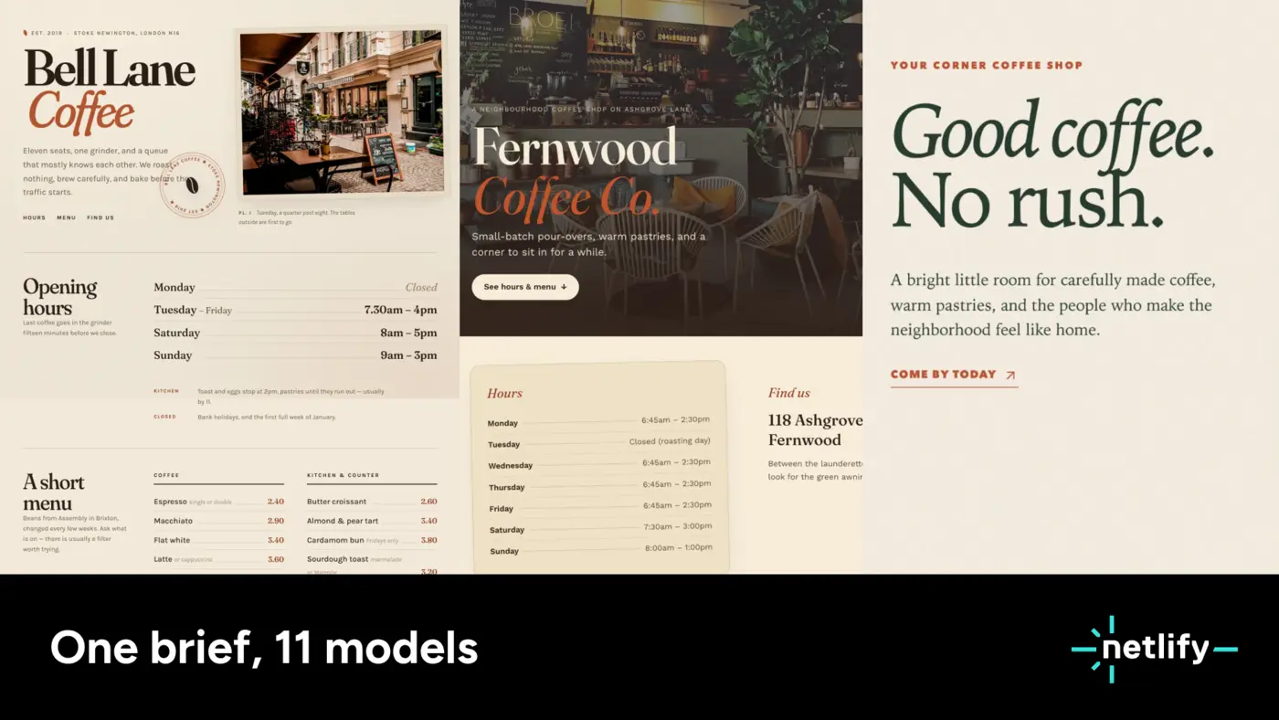 choosing an ai model one prompt 11 models different results