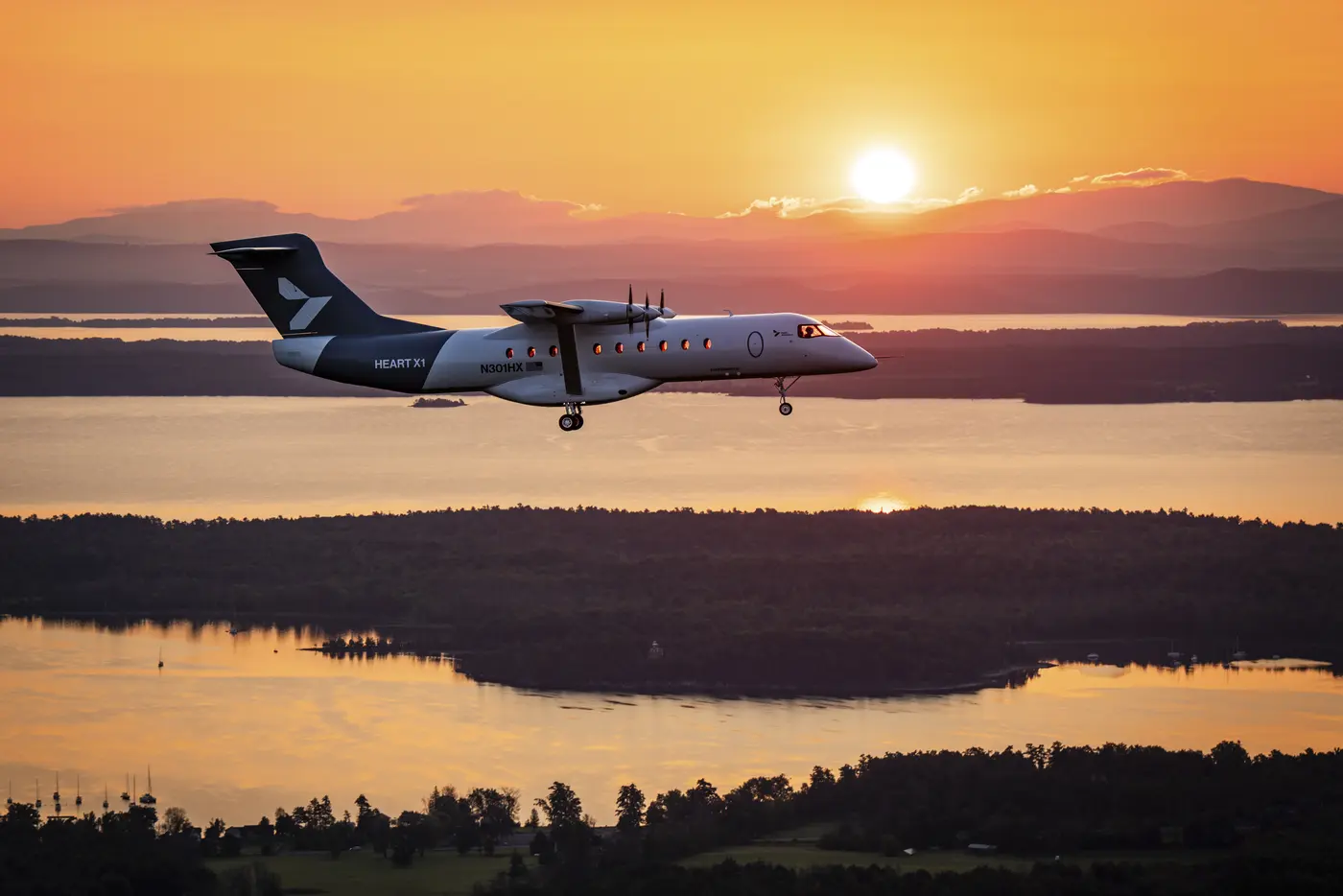 heart aerospace completes first flight of largest electric aircraft