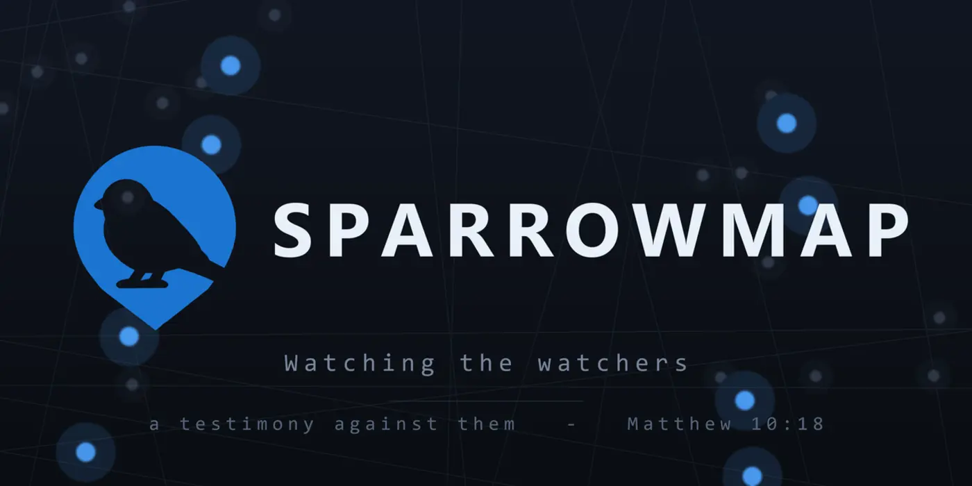sparrowmap cameras that watch government vehicles