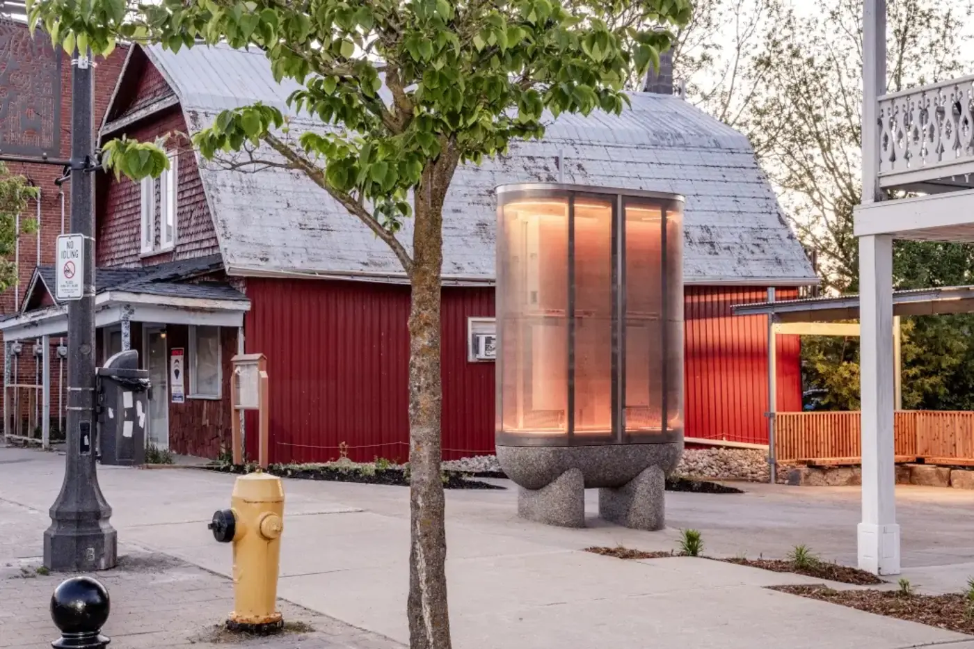 how a giant battery is transforming a town centre in cannington ontario