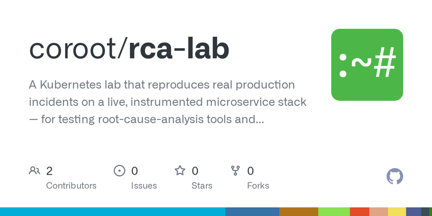 show hn rcalab test observability tools on real failures