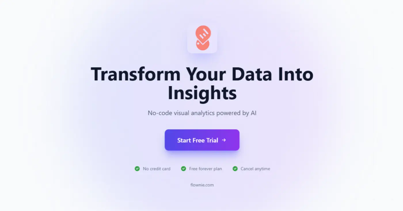 flownie open and visual data workflow platform with ai agent assistance