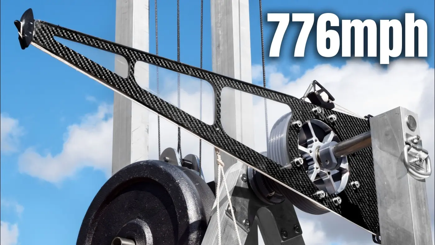 supersonic trebuchet video