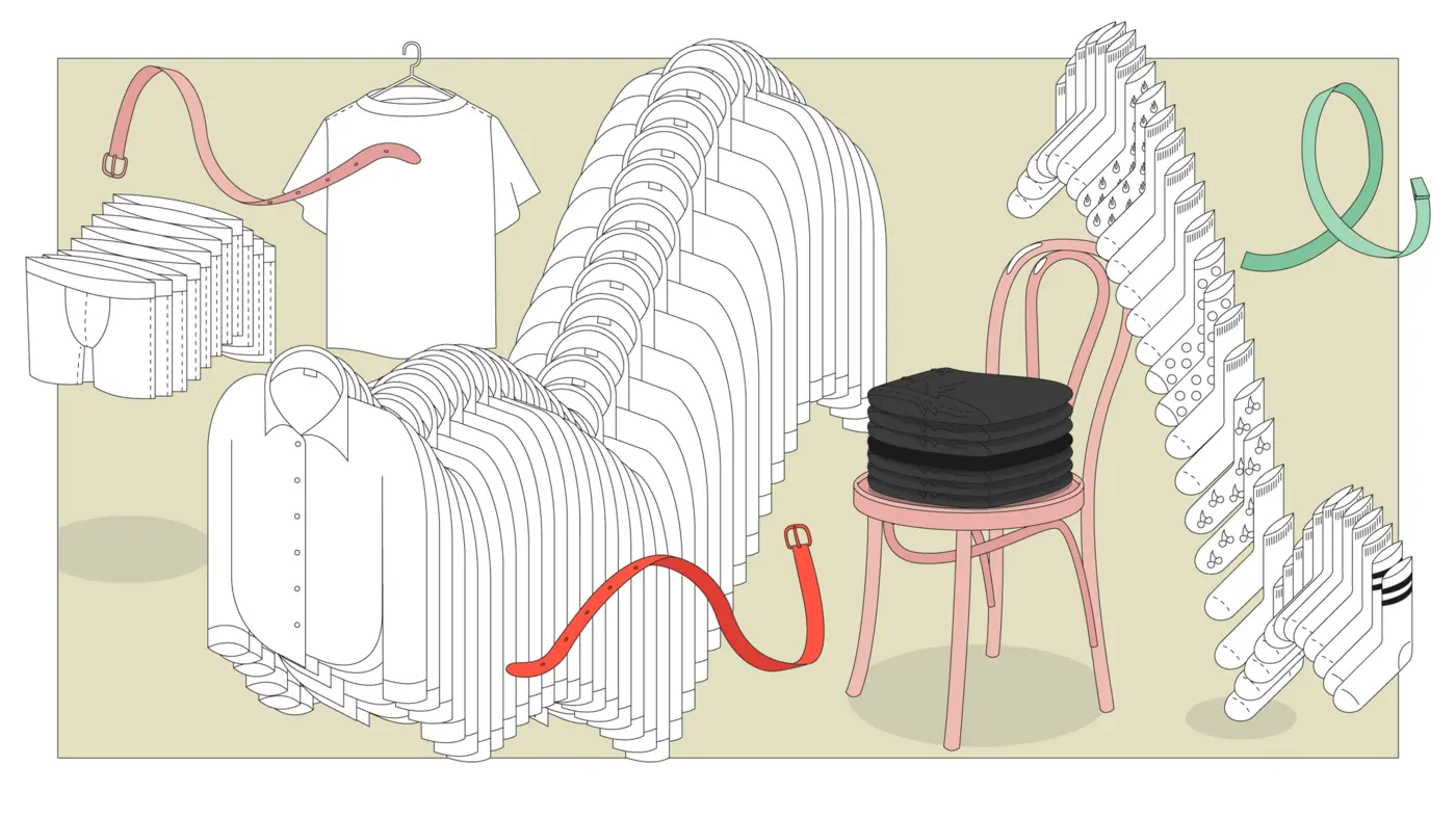 why ix27ve tracked every single piece of clothing ix27ve worn for three years