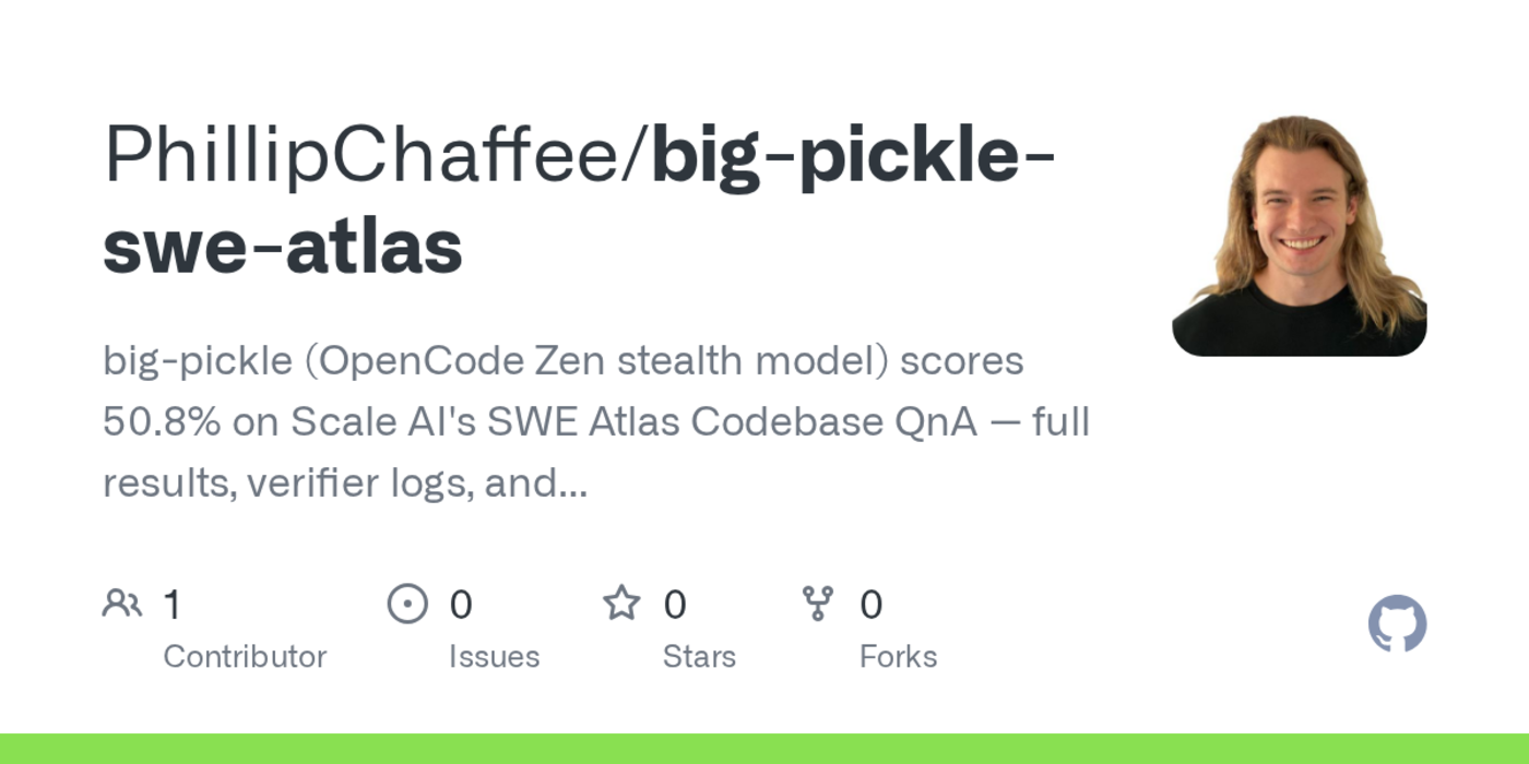 big pickle on swe atlas codebase qna