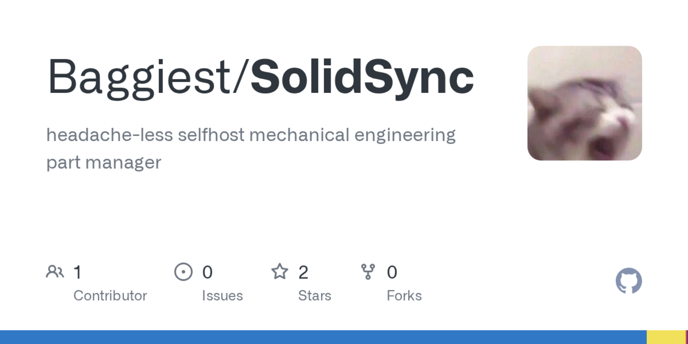 show hn solidsync poormanx27s solidworks pdm