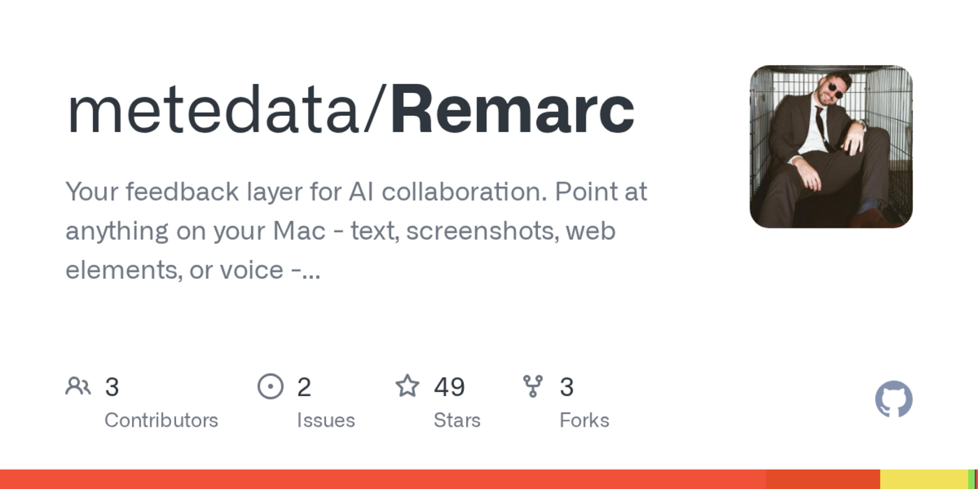 show hn remarc provide more contextual and structured feedback to ai agents