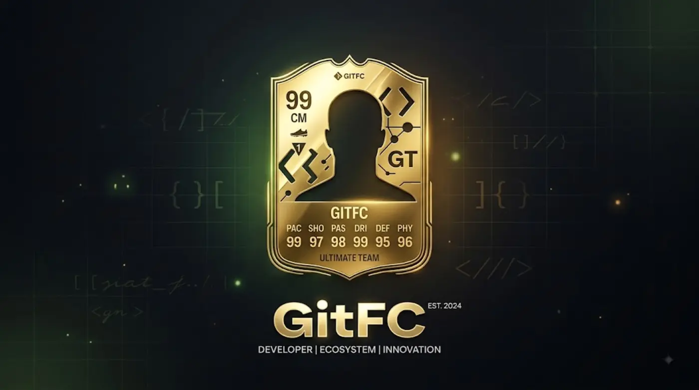 show hn gitfc turn your github profile into a football card