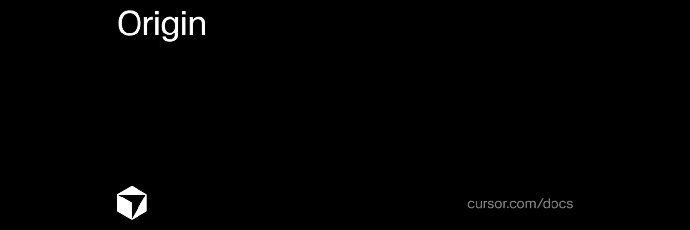 cursor origin