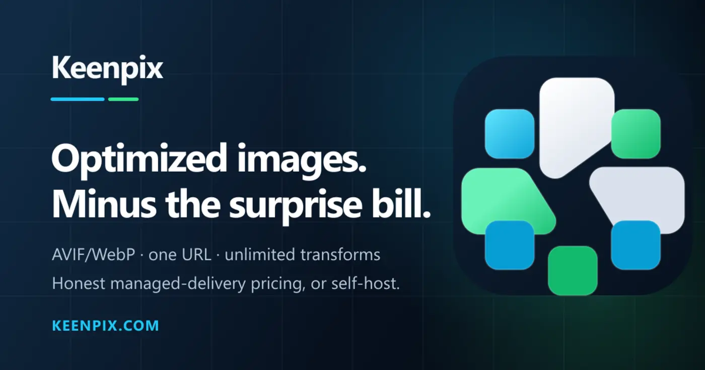keenpix an oss image cdn with predictable managed pricing