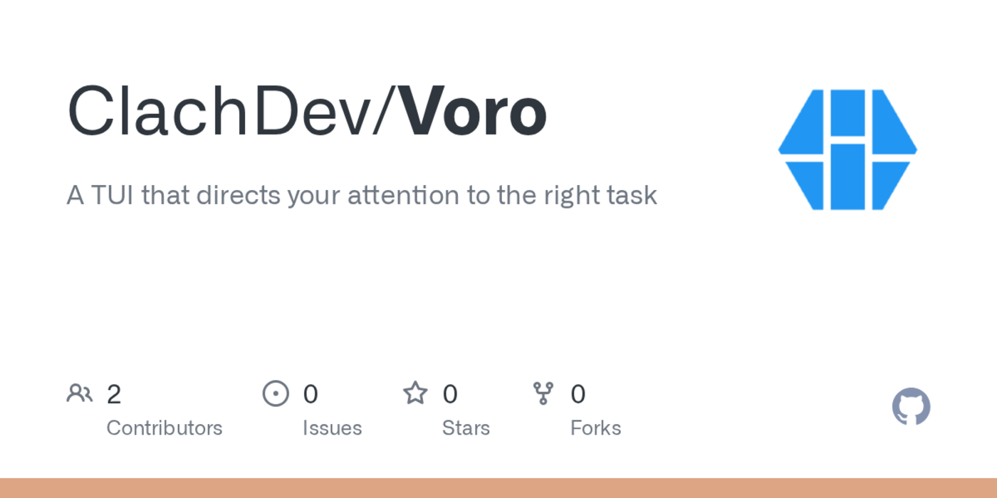 show hn voro an attention manager for agentic coding