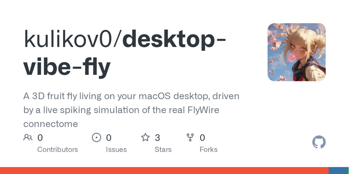 show hn a desktop fly drawn to the scent of vibecode